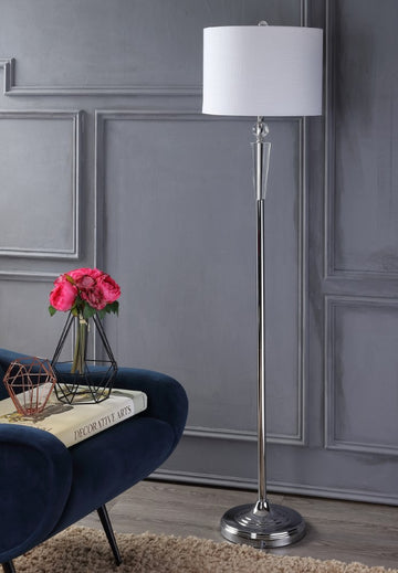 Reese 59.5" Crystal LED Floor Lamp - JONATHAN Y
